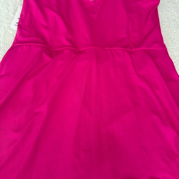 NWT Petite XL Full Coverage Women's One Piece Swimsuit, Skirt with Shorts Under - Picture 8 of 10